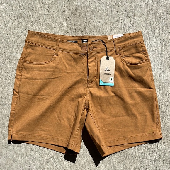 Prana Halle II Short Earthbound with 7” inseam Womens Sizes NWT - Picture 2 of 7